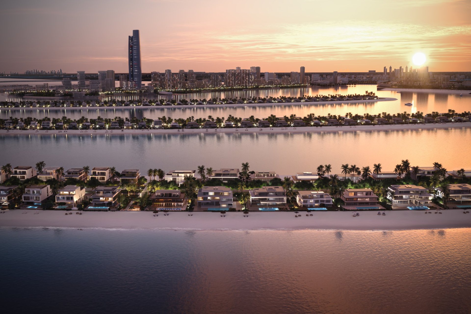 Palm Jebel Ali - Small Villas units {Beach Collection villas}